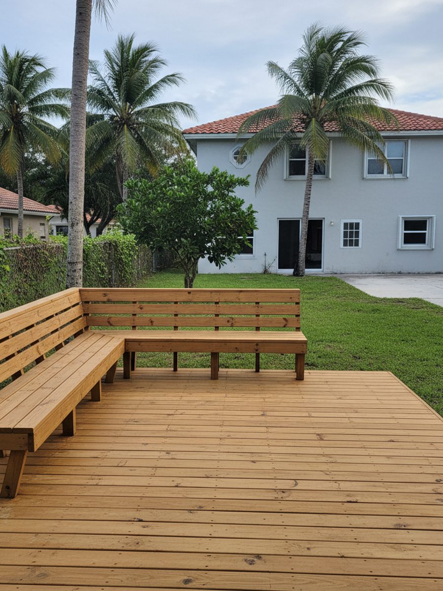 Deck Demolition & Removal completed by Genesis Deck Solutions in Sunrise, FL