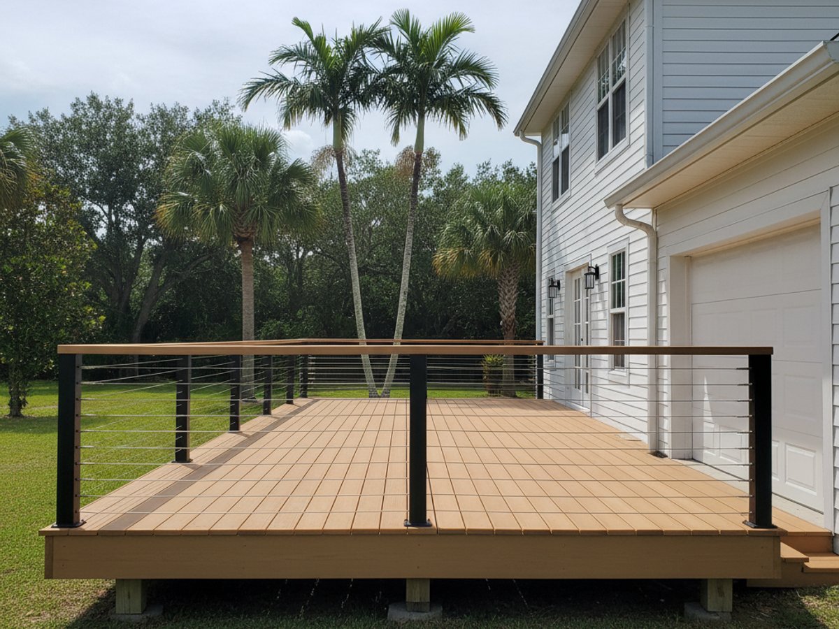 Deck Staining & Sealing completed by Genesis Deck Solutions in Hollywood, FL